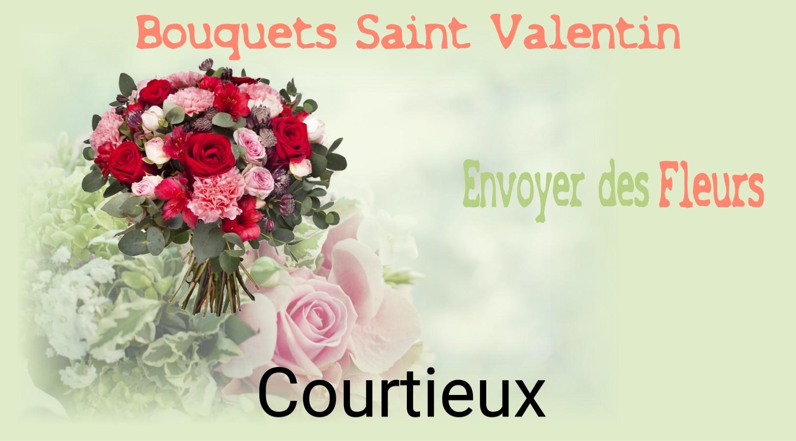 Roses de Saint-Valentin livrées à Courtieux